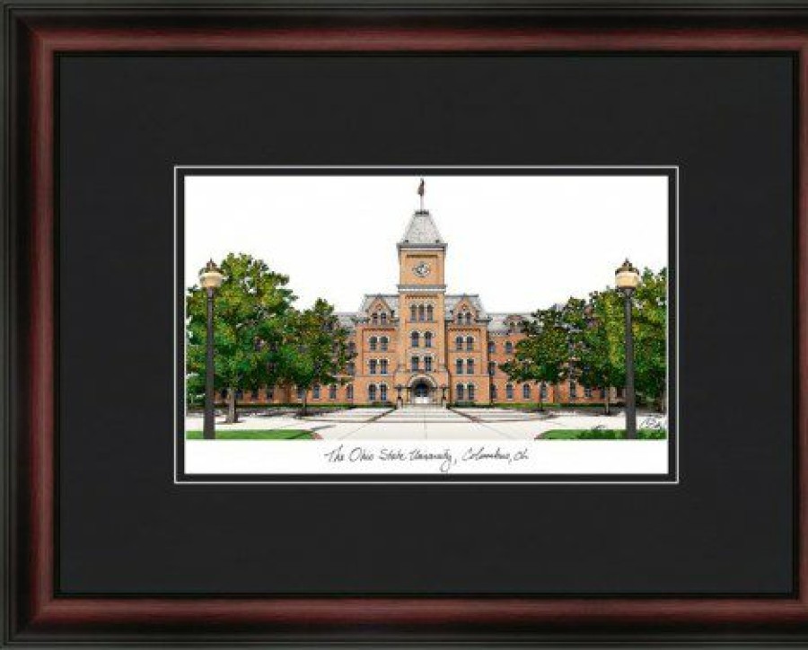 Home & Office Decor * | Discount Ohio State University Academic Framed Lithograph