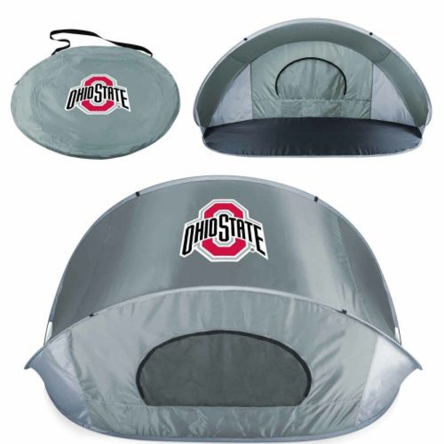 Tailgating & Stadium Gear * | Discount Ohio State Buckeyes Gray Manta Sun Shelter