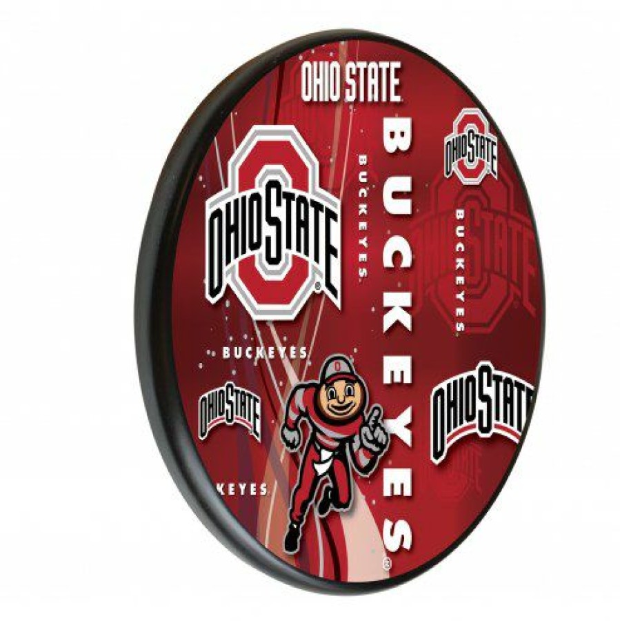 Home & Office Decor * | Discount Ohio State Buckeyes Digitally Printed Wood Sign