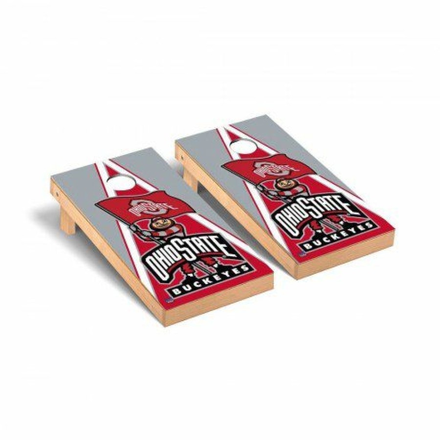 Tailgating & Stadium Gear * | Discount Ohio State Buckeyes Triangle Brutus Cornhole Game Set