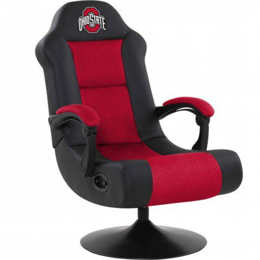 Game Room & Fan Cave * | Discount Ohio State Buckeyes Ultra Gaming Chair