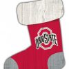 Home & Office Decor * | Discount Ohio State Buckeyes Stocking Ornament