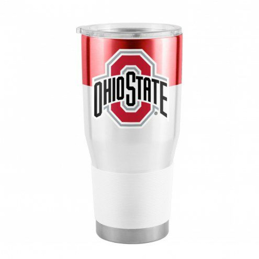 Kitchen & Bar Accessories * | Discount Ohio State Buckeyes 30 Oz. Gameday Stainless Tumbler