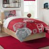 Bed & Bath * | Discount Ohio State Buckeyes Hexagon Twin Comforter & Sham Set