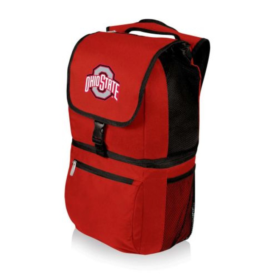 Tailgating & Stadium Gear * | Discount Ohio State Buckeyes Red Zuma Cooler Backpack