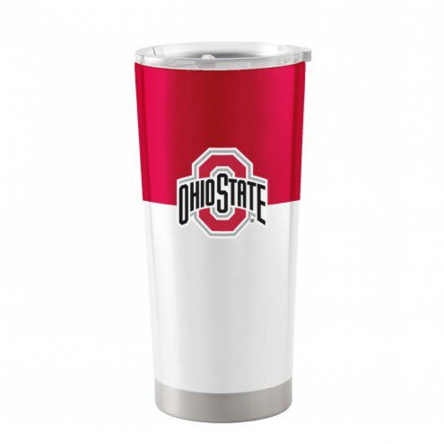 Kitchen & Bar Accessories * | Discount Ohio State Buckeyes 20 Oz. Gameday Stainless Tumbler