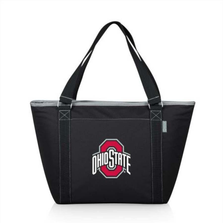 Tailgating & Stadium Gear * | Discount Ohio State Buckeyes Ncaa Black Topanga Cooler Tote