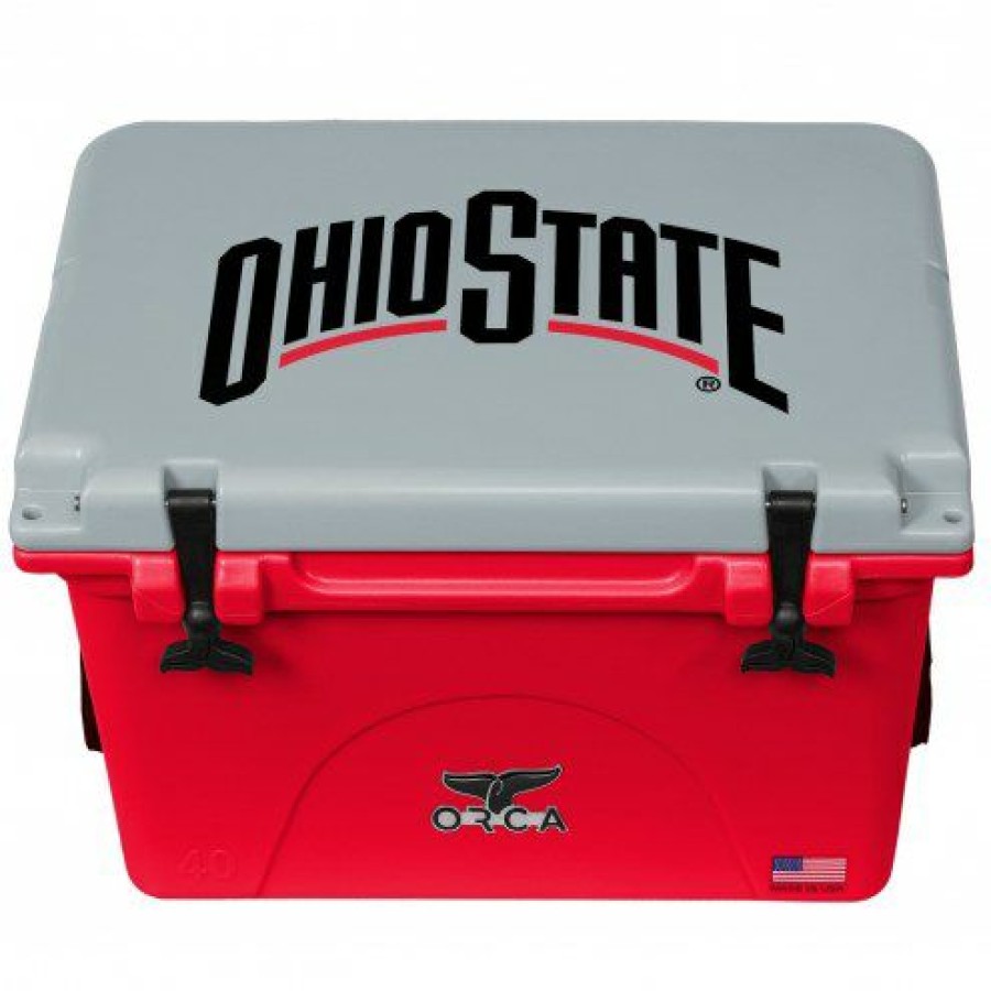 Tailgating & Stadium Gear * | Discount Ohio State Buckeyes Orca 40 Quart Cooler