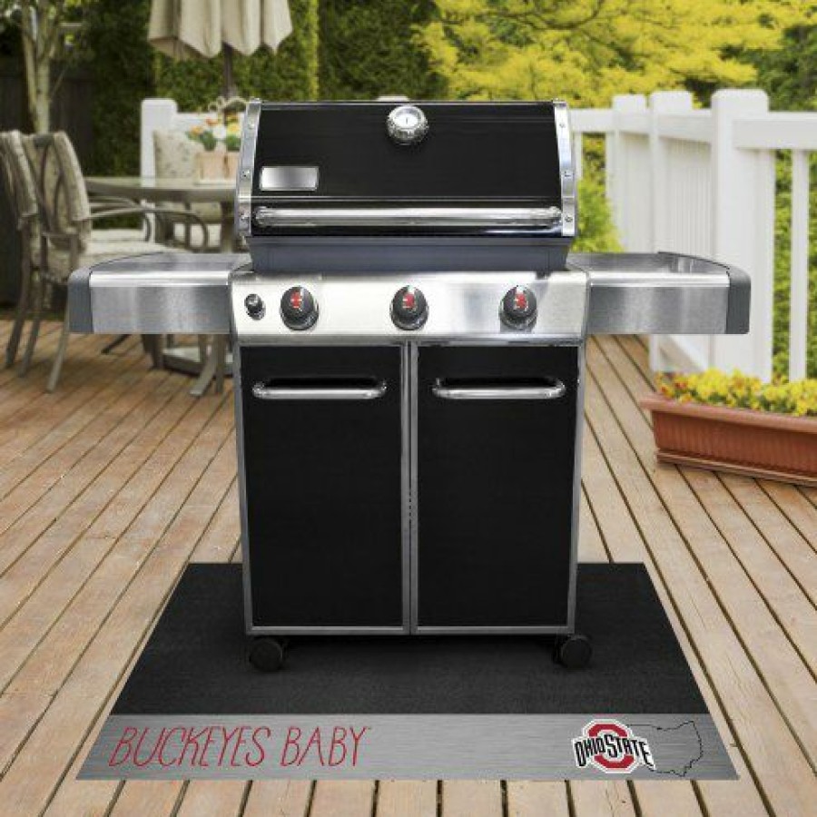 Home & Office Decor * | Discount Ohio State Buckeyes Southern Style Grill Mat