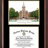 Home & Office Decor * | Discount Ohio State Buckeyes Gold Embossed Diploma Frame With Campus Images Lithograph