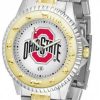 Watches & Jewelry * | Discount Ohio State Buckeyes Competitor Two-Tone Men'S Watch