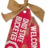 Home & Office Decor * | Discount Ohio State Buckeyes 12 Team Tags