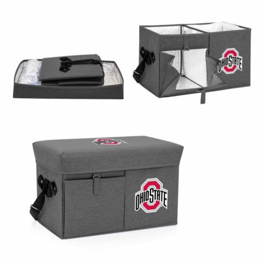 Tailgating & Stadium Gear * | Discount Ohio State Buckeyes Ottoman Cooler & Seat