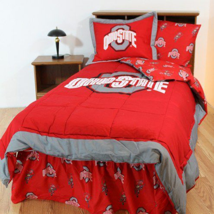 Bed & Bath * | Discount Ohio State Buckeyes Ncaa Bed In A Bag