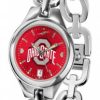 Watches & Jewelry * | Discount Ohio State Buckeyes Eclipse Anochrome Women'S Watch