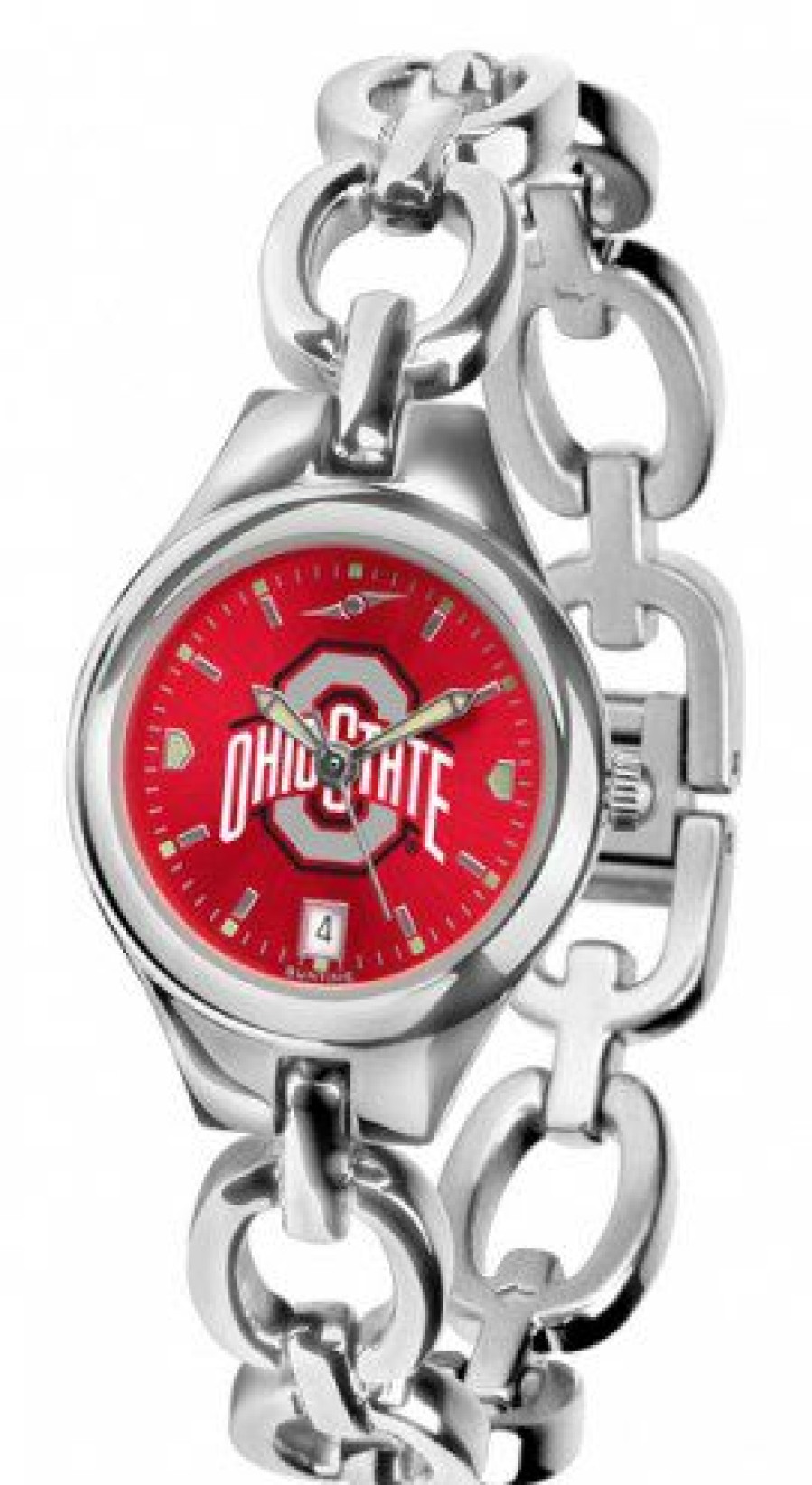 Watches & Jewelry * | Discount Ohio State Buckeyes Eclipse Anochrome Women'S Watch