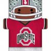 Home & Office Decor * | Discount Ohio State Buckeyes Football Player Ornament