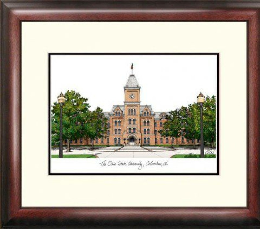 Home & Office Decor * | Discount Ohio State Buckeyes Alumnus Framed Lithograph