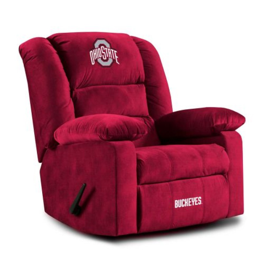 Game Room & Fan Cave * | Discount Ohio State Buckeyes Playoff Recliner