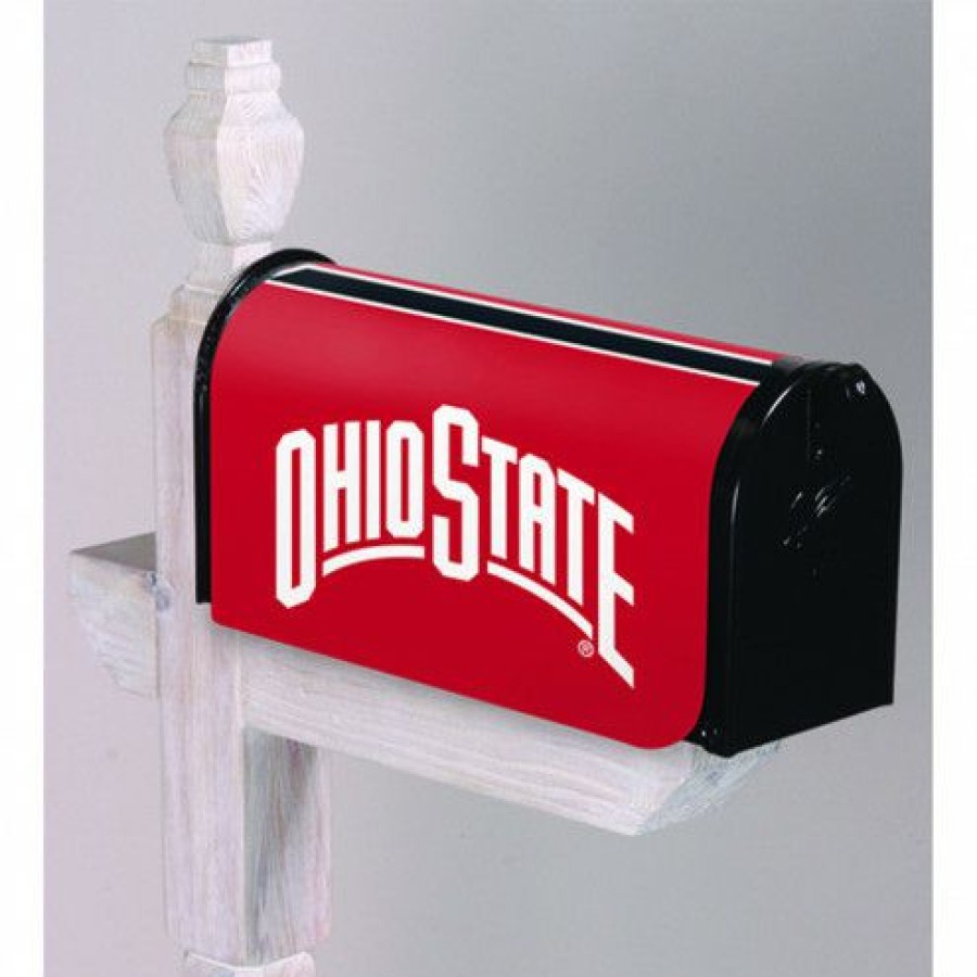 Home & Office Decor * | Discount Ohio State Buckeyes Mailbox Cover