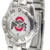 Watches & Jewelry * | Discount Ohio State Buckeyes Sport Steel Women'S Watch