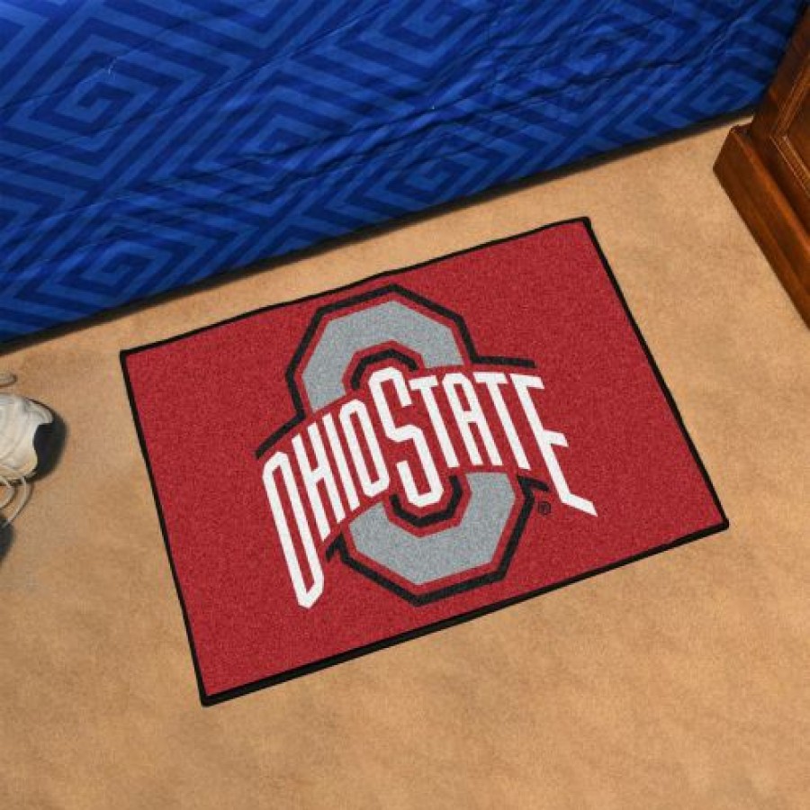 Home & Office Decor * | Discount Ohio State Buckeyes Starter Rug