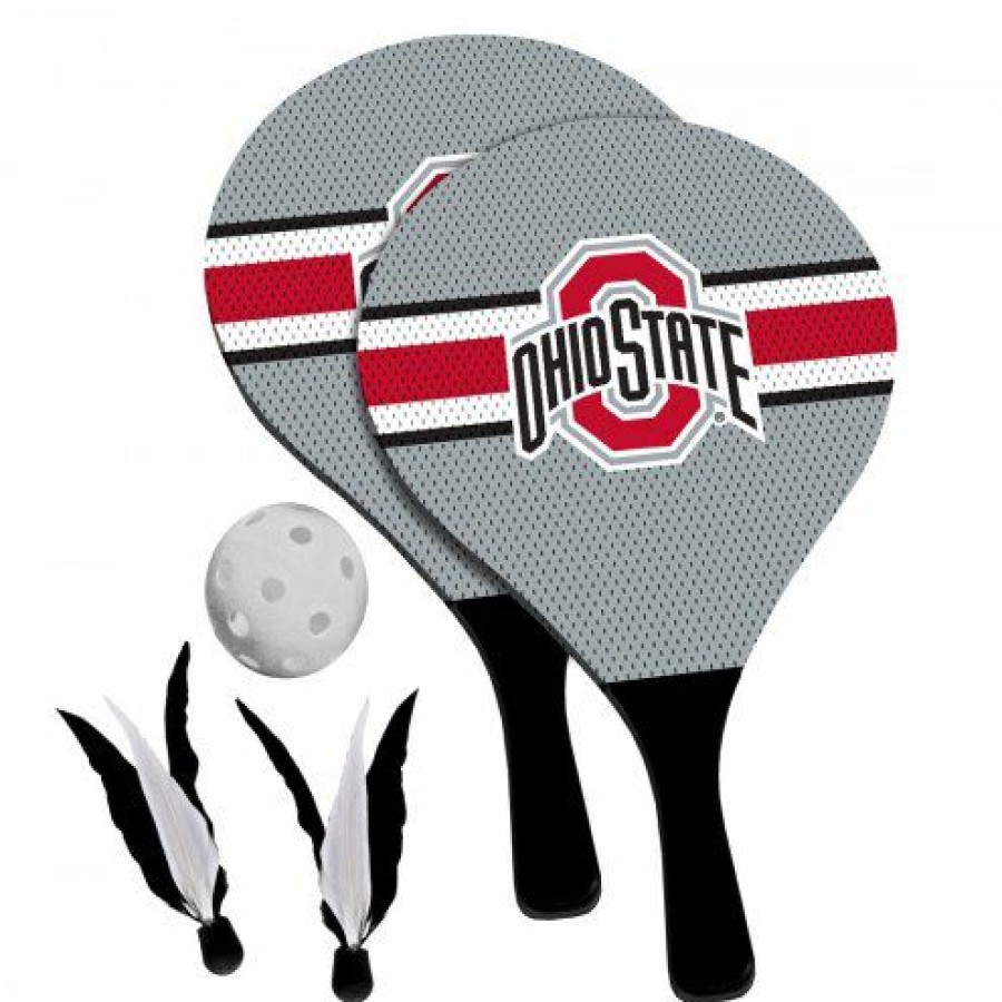 Tailgating & Stadium Gear * | Discount Ohio State Buckeyes 2-In-1 Birdie Pickleball Paddle Game