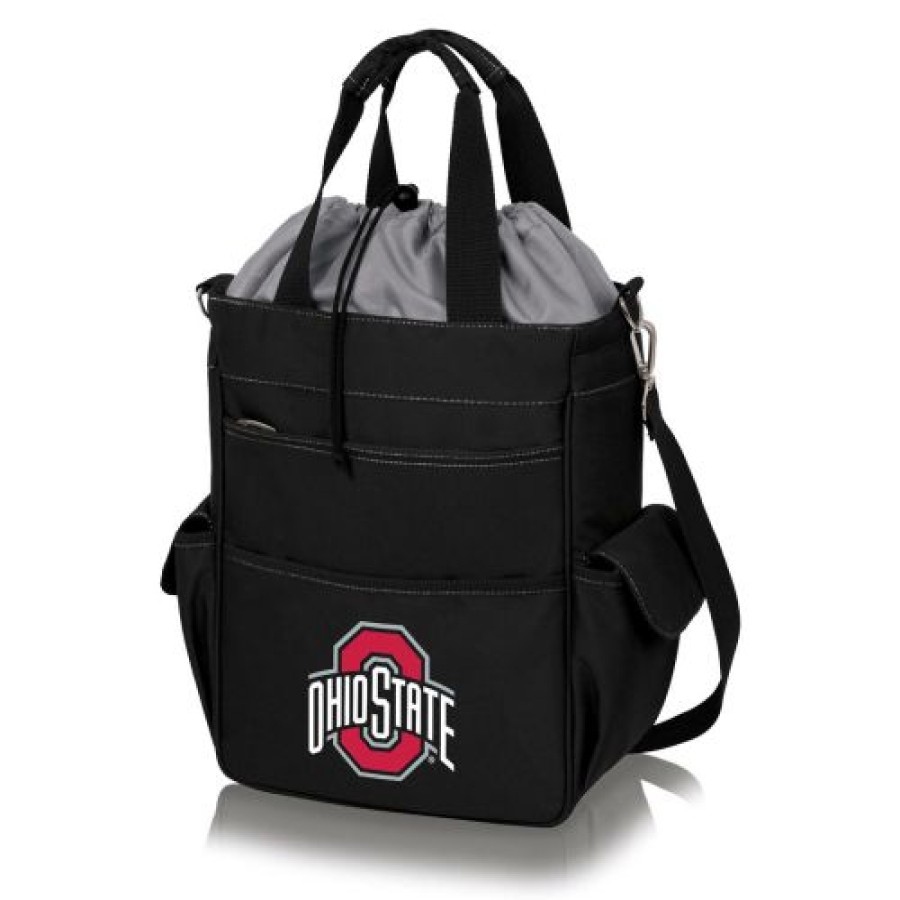 Tailgating & Stadium Gear * | Discount Ohio State Buckeyes Ncaa Black Activo Cooler Tote