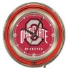 Game Room & Fan Cave * | Discount Ohio State Buckeyes Neon Clock