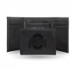 Accessories * | Discount Ohio State Buckeyes Laser Engraved Black Trifold Wallet