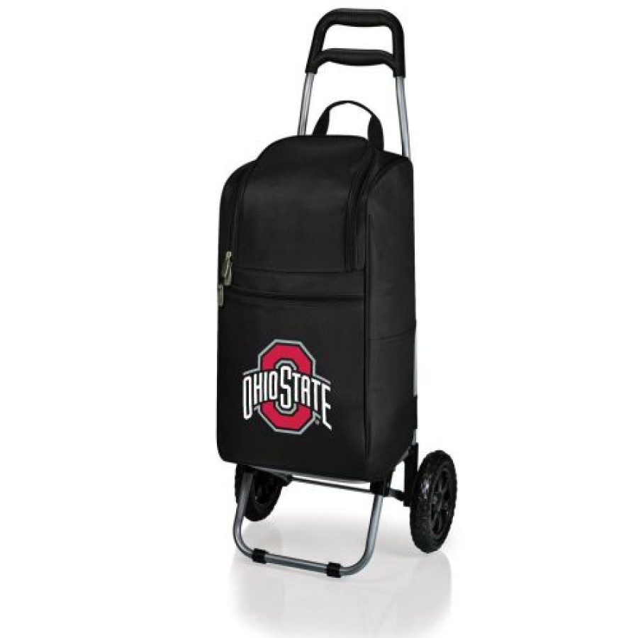 Tailgating & Stadium Gear * | Discount Ohio State Buckeyes Black Cart Cooler