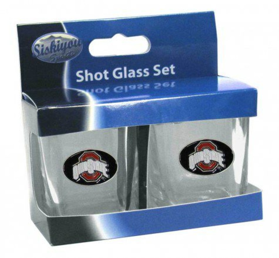 Kitchen & Bar Accessories * | Discount Ohio State Buckeyes Shot Glass Set