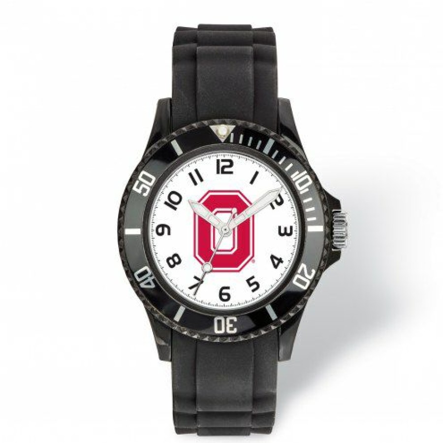 Watches & Jewelry * | Discount Ohio State Buckeyes Scholastic Watch