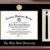 Home & Office Decor * | Discount Ohio State Buckeyes Diploma Frame & Tassel Box