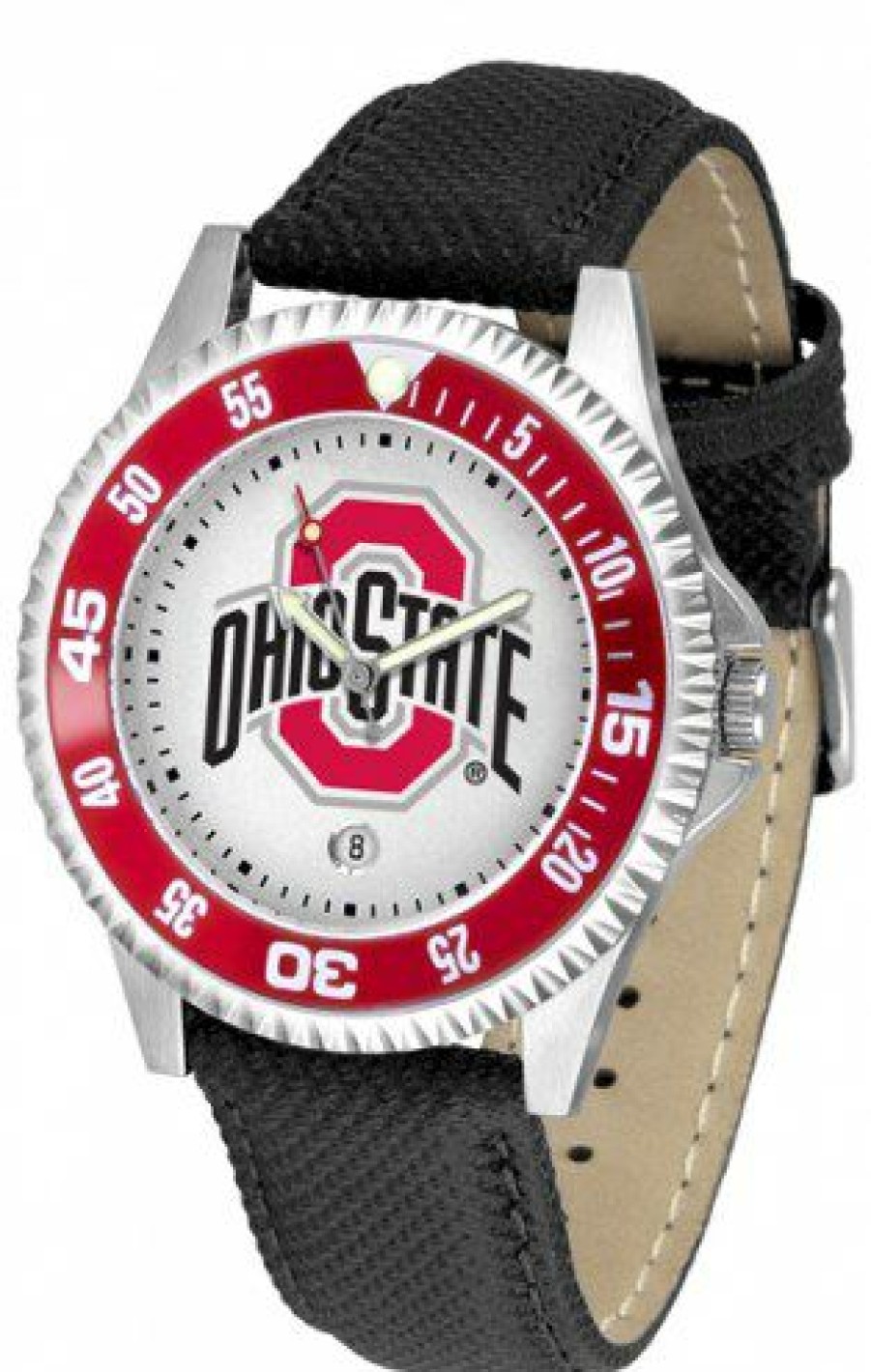 Watches & Jewelry * | Discount Ohio State Buckeyes Competitor Men'S Watch