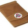 Watches & Jewelry * | Discount Ohio State Buckeyes Tan Player'S Wallet