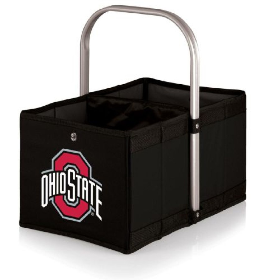 Tailgating & Stadium Gear * | Discount Ohio State Buckeyes Black Urban Picnic Basket