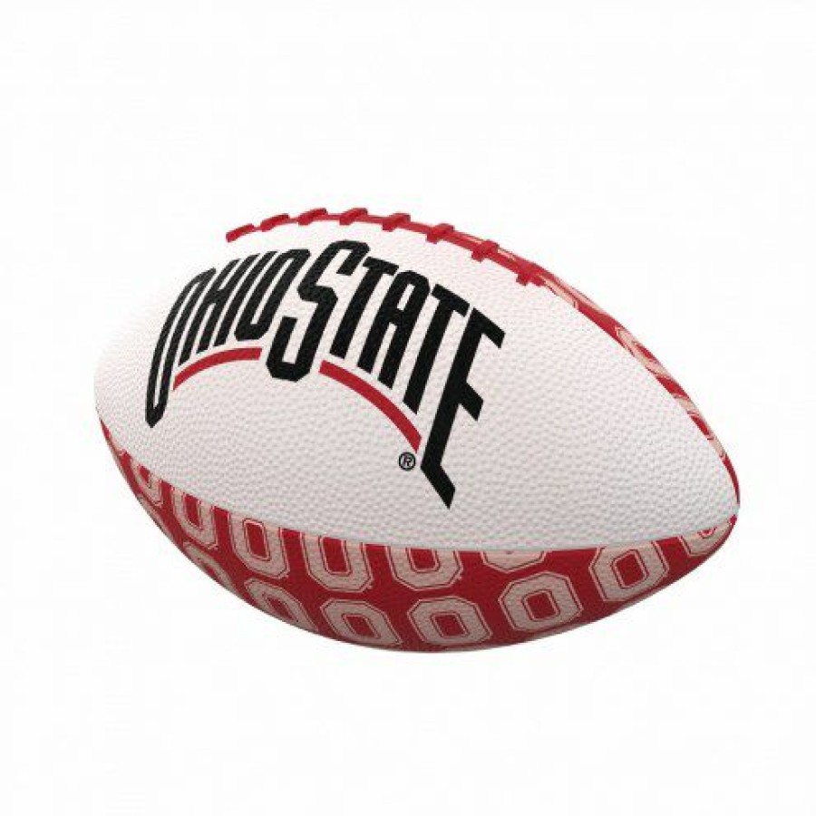 Tailgating & Stadium Gear * | Discount Ohio State Buckeyes Mini Rubber Football