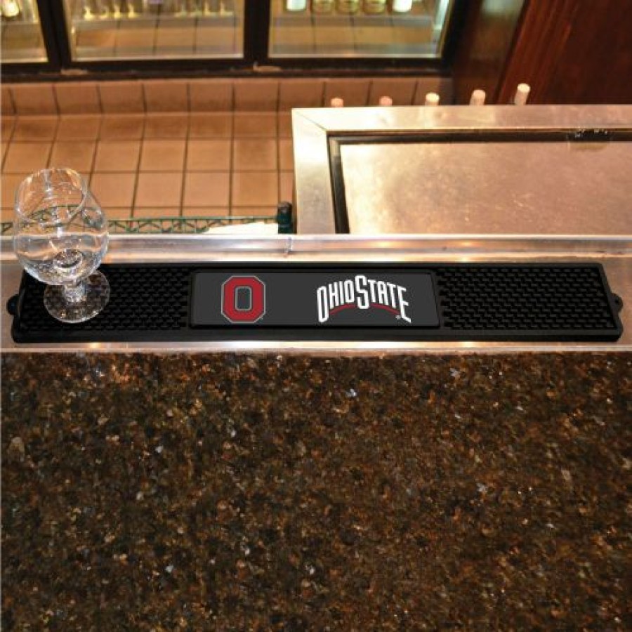 Kitchen & Bar Accessories * | Discount Ohio State Buckeyes Bar Mat