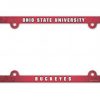 Car Accessories * | Discount Ohio State Buckeyes License Plate Frame