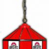 Game Room & Fan Cave * | Discount Ohio State Buckeyes 14 Glass Pub Lamp