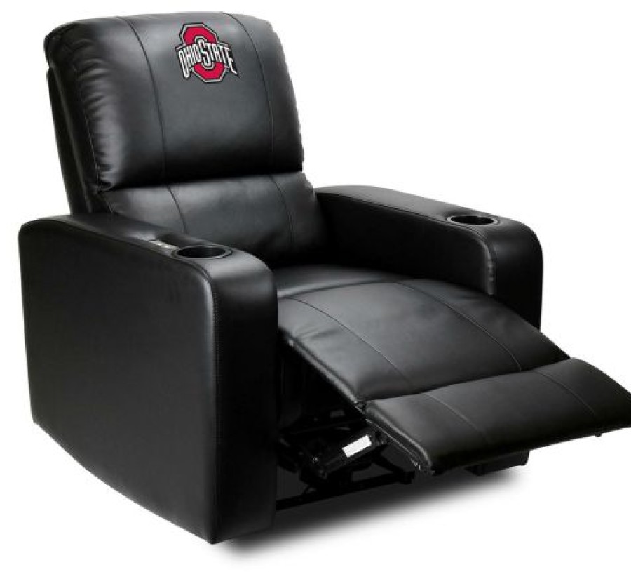 Game Room & Fan Cave * | Discount Ohio State Buckeyes Power Theater Recliner