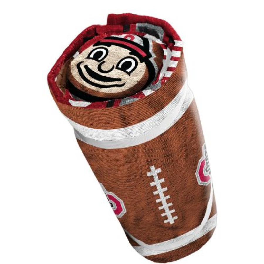 Bed & Bath * | Discount Ohio State Buckeyes Cycle Comfort Towel With Foam Pillow