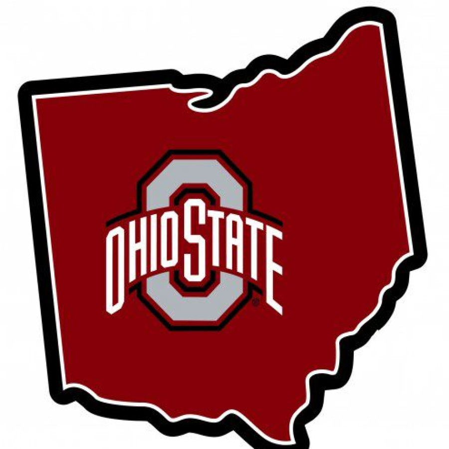 Car Accessories * | Discount Ohio State Buckeyes Home State 11 " Magnet