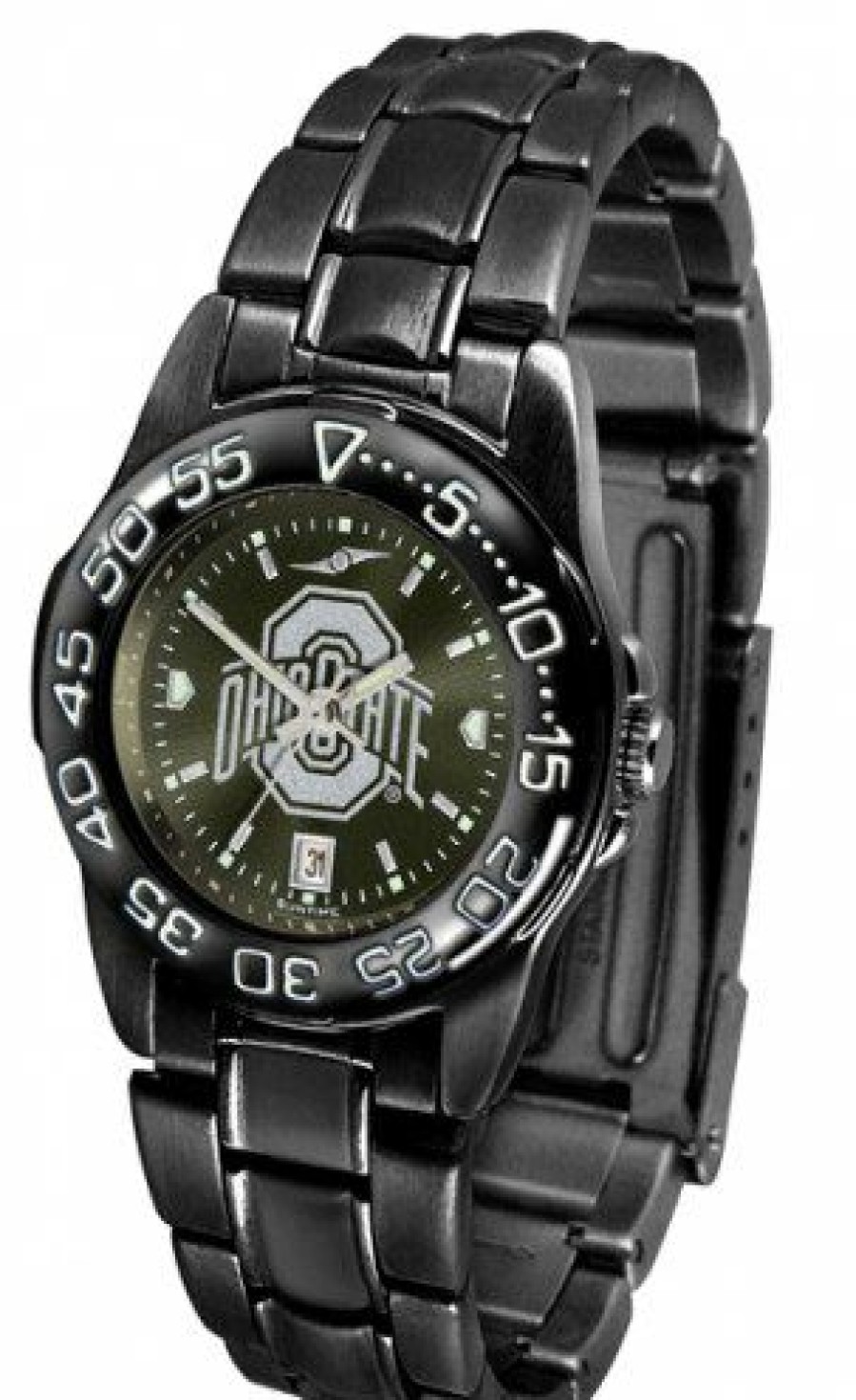 Watches & Jewelry * | Discount Ohio State Buckeyes Fantomsport Women'S Watch