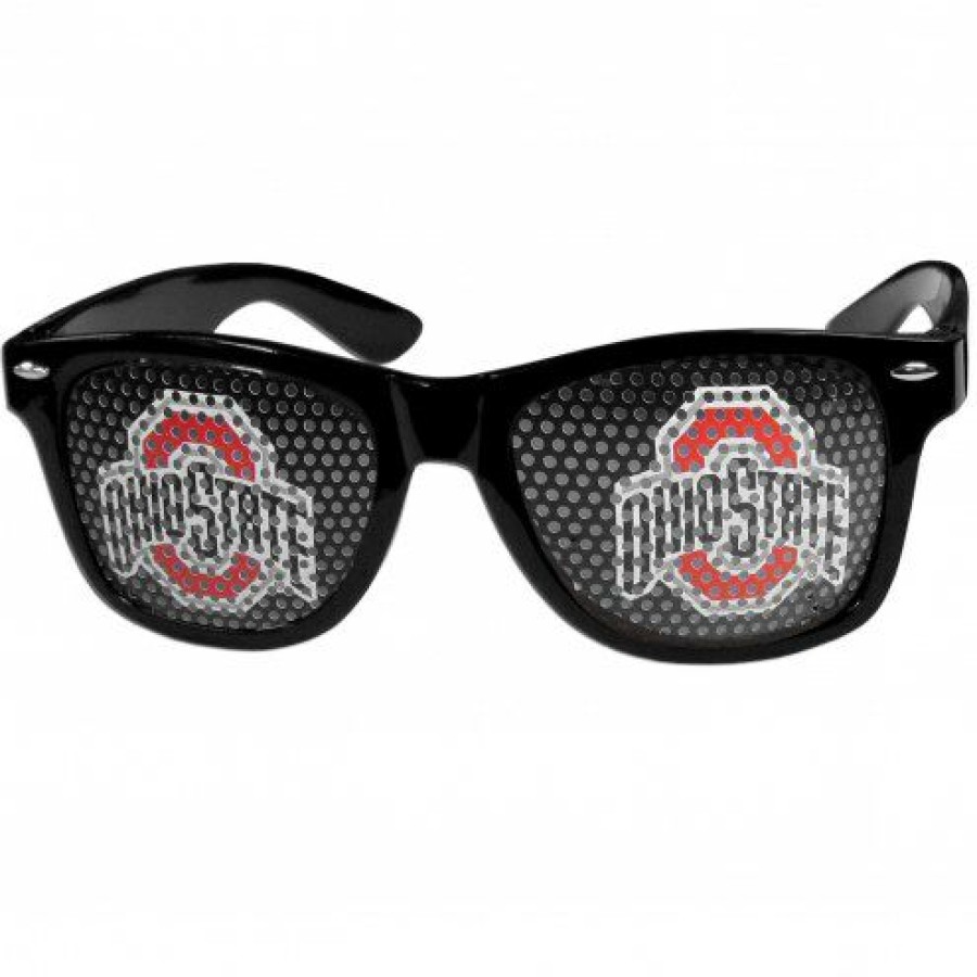 Accessories * | Discount Ohio State Buckeyes Black Game Day Shades