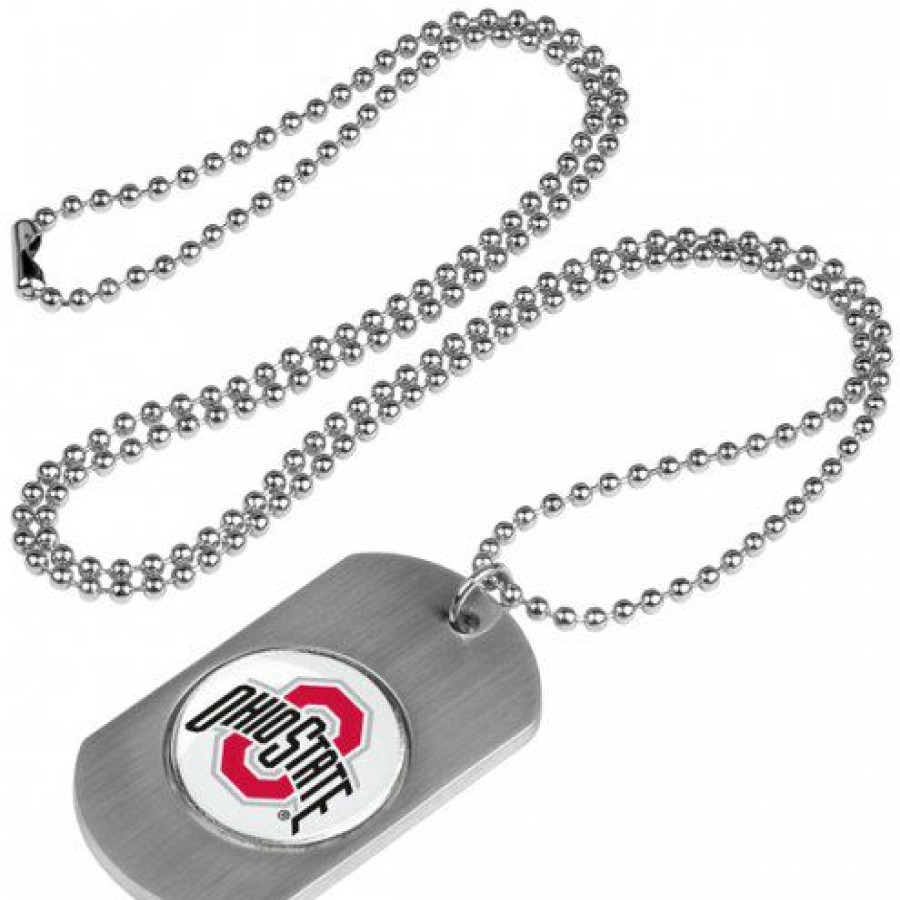 Watches & Jewelry * | Discount Ohio State Buckeyes Dog Tag