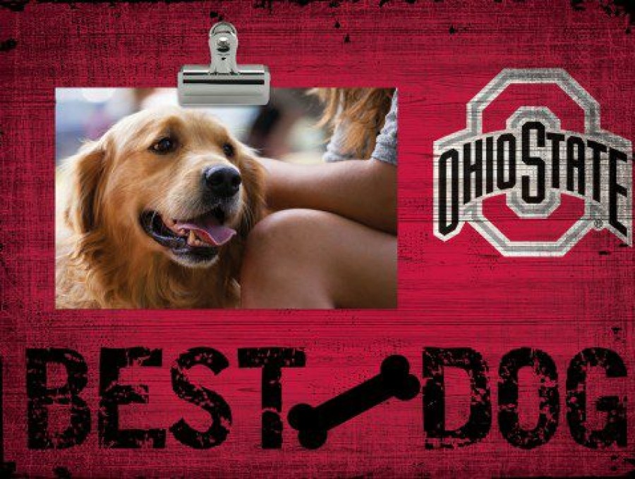 Home & Office Decor * | Discount Ohio State Buckeyes Best Dog Clip Frame