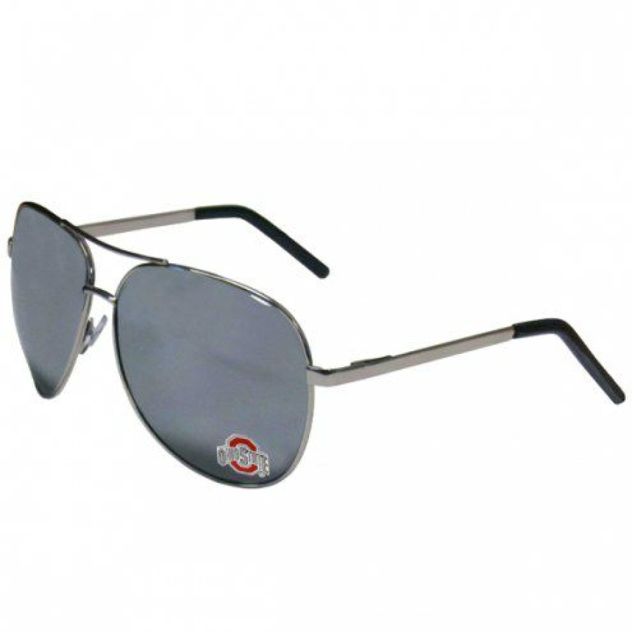 Accessories * | Discount Ohio State Buckeyes Aviator Sunglasses