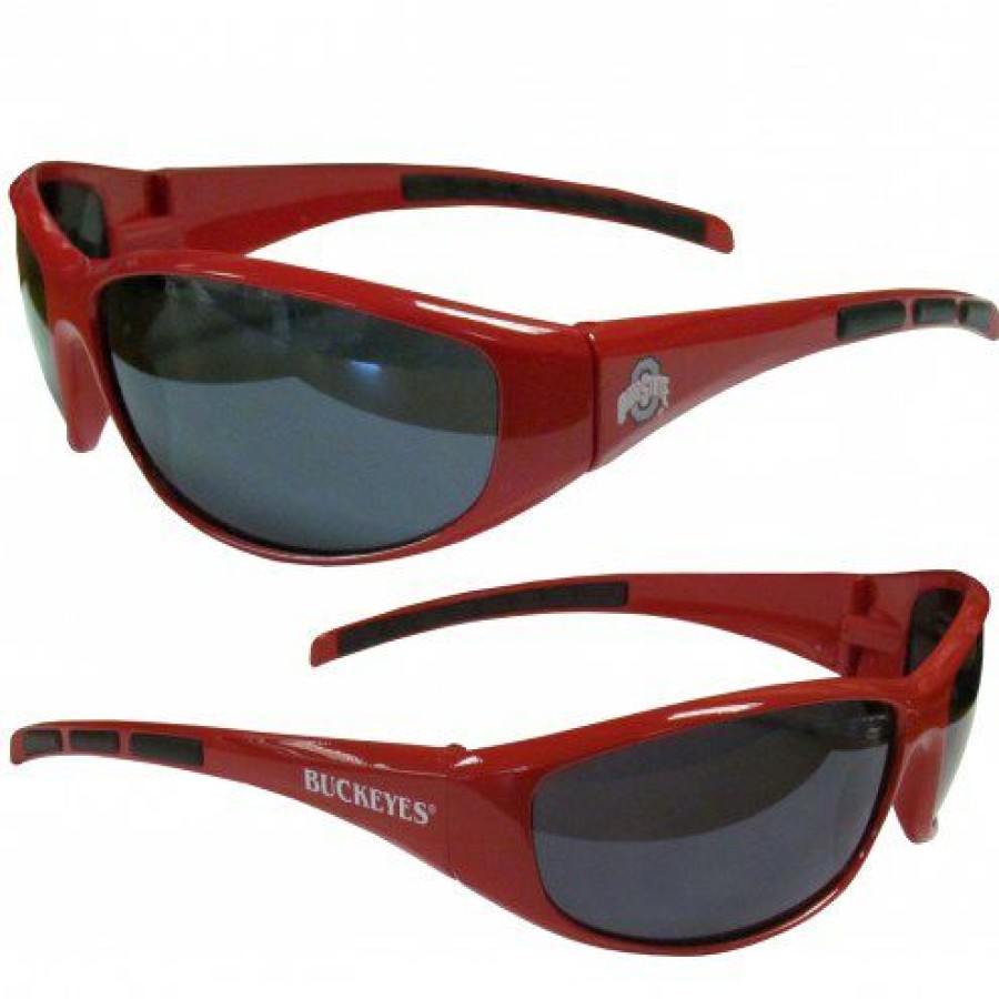 Accessories * | Discount Ohio State Buckeyes Wrap Sunglasses